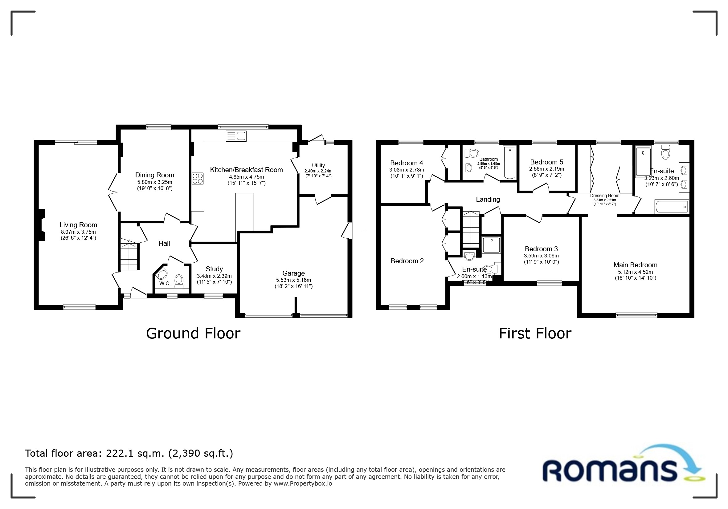 39, Raeburn Way, Sandhurst floorplan