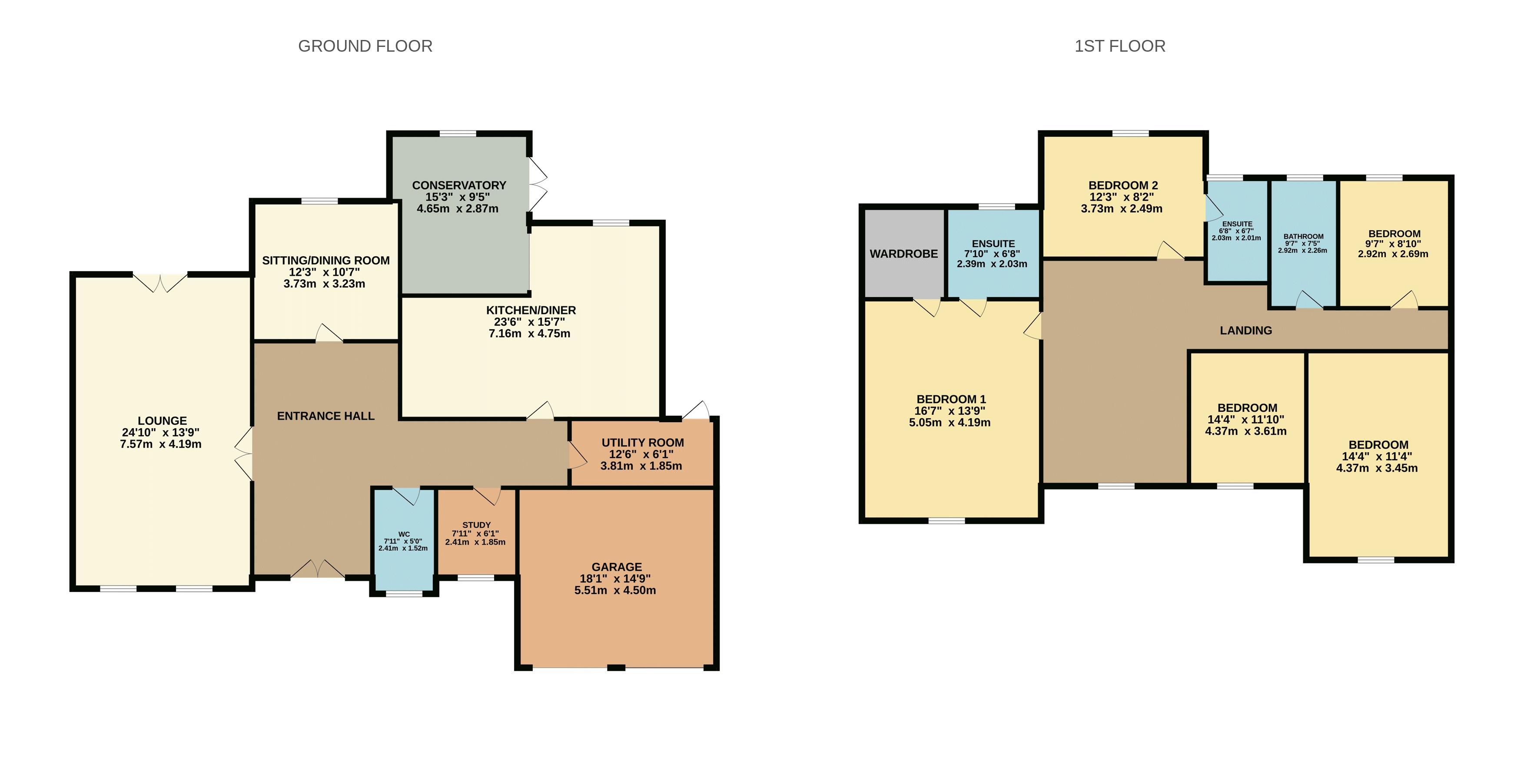 Rosewood,, Parkside Drive South, Chorley floorplan