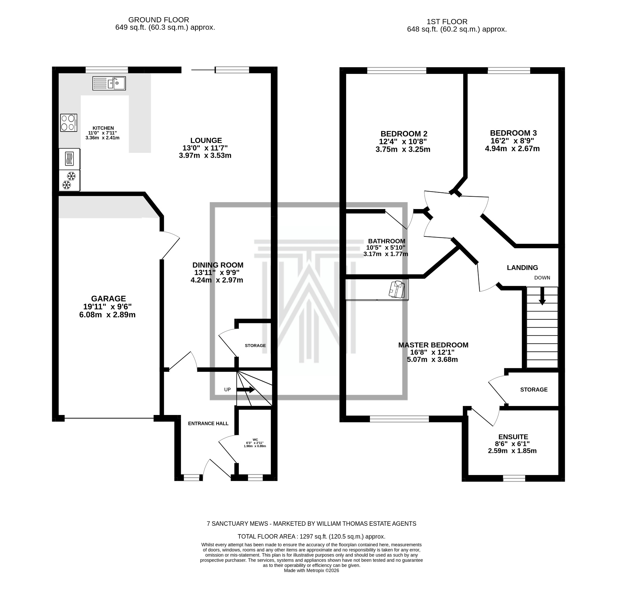 7 Sanctuary Mews, Bolton floorplan