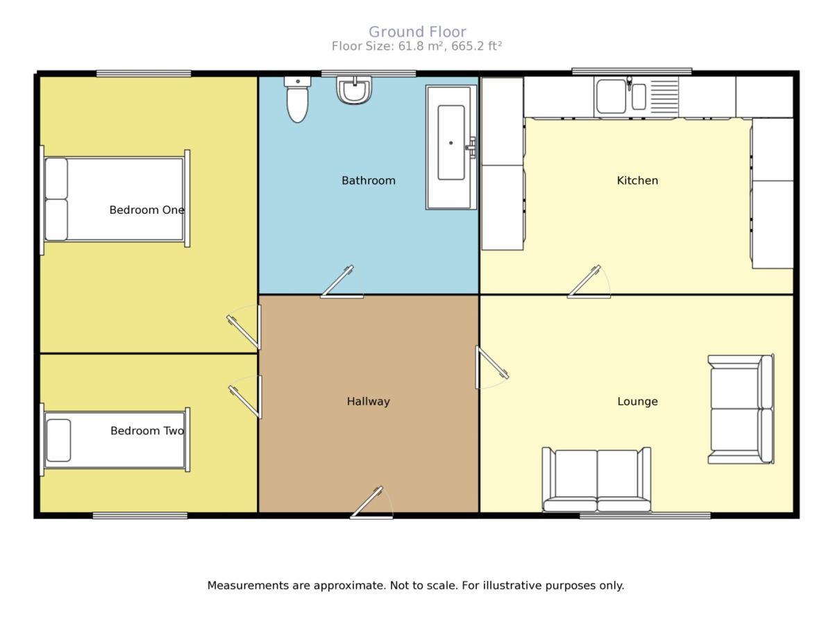 2 Bedrooms Flat to rent in Gatekeeper Chase, Rainham, Gillingham ME8