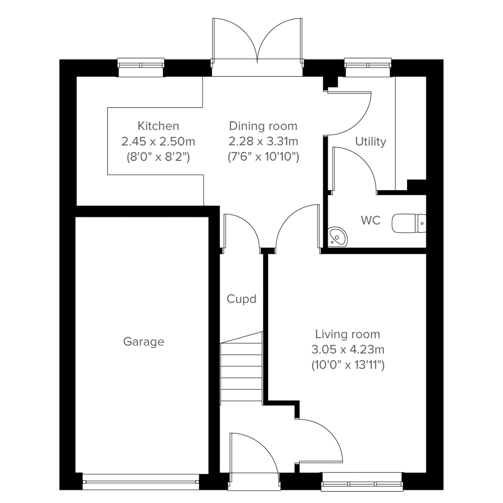430, Dutchman Way, Bessacarr, Doncaster floorplan