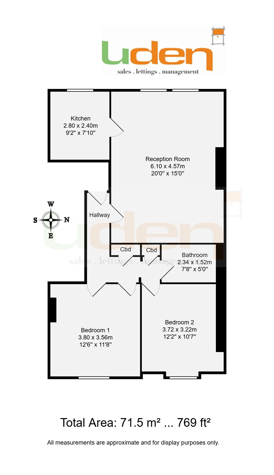 22E, Dyke Road, Brighton floorplan