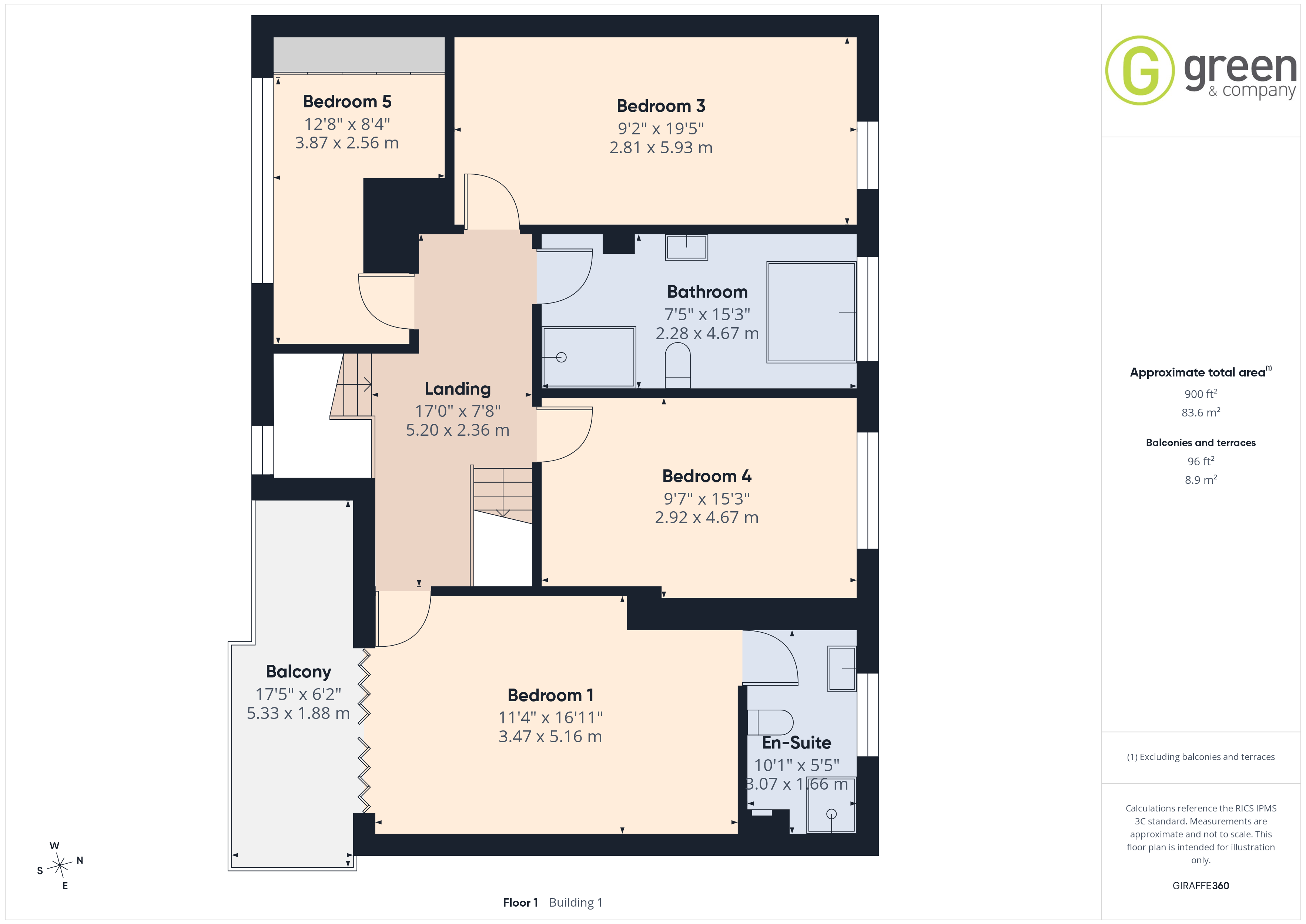 6, Boscobel Road, Birmingham floorplan
