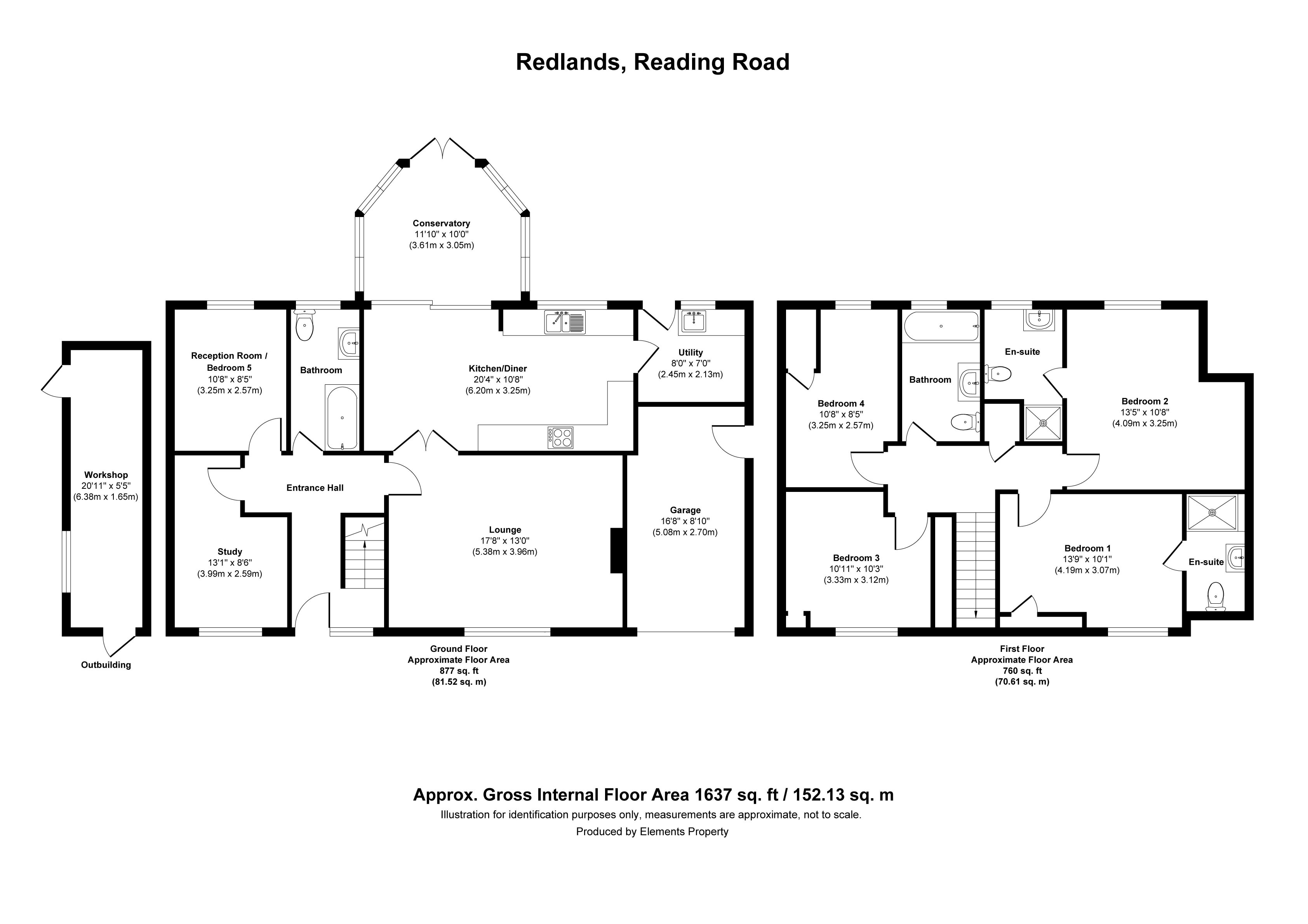 Redlands,, Reading Road, Hampshire floorplan