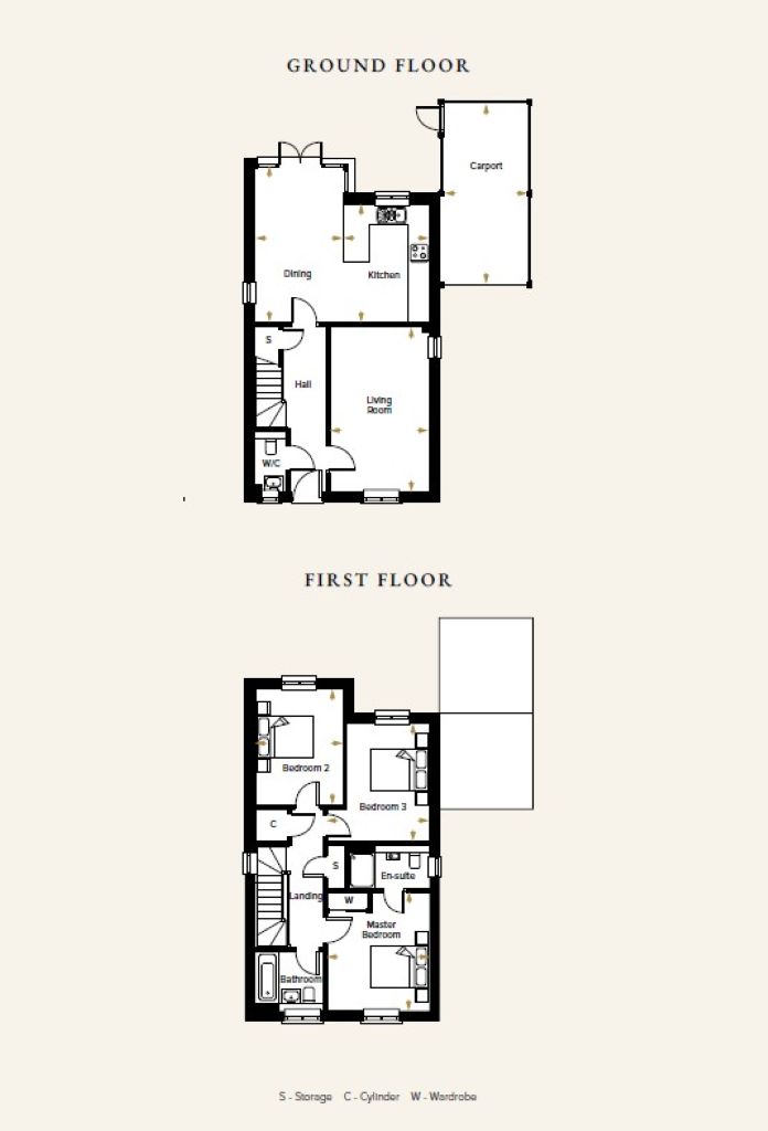 Plot 32, Monarch Place, Sittingbourne floorplan