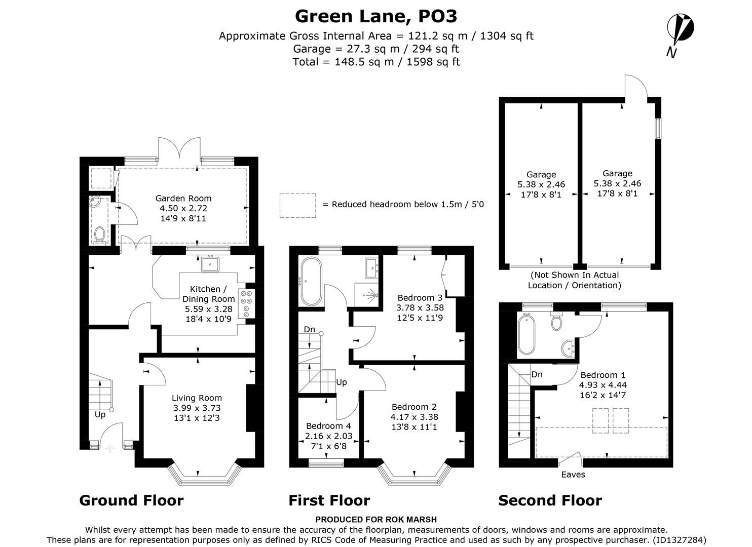16, Green Lane, Portsmouth floorplan