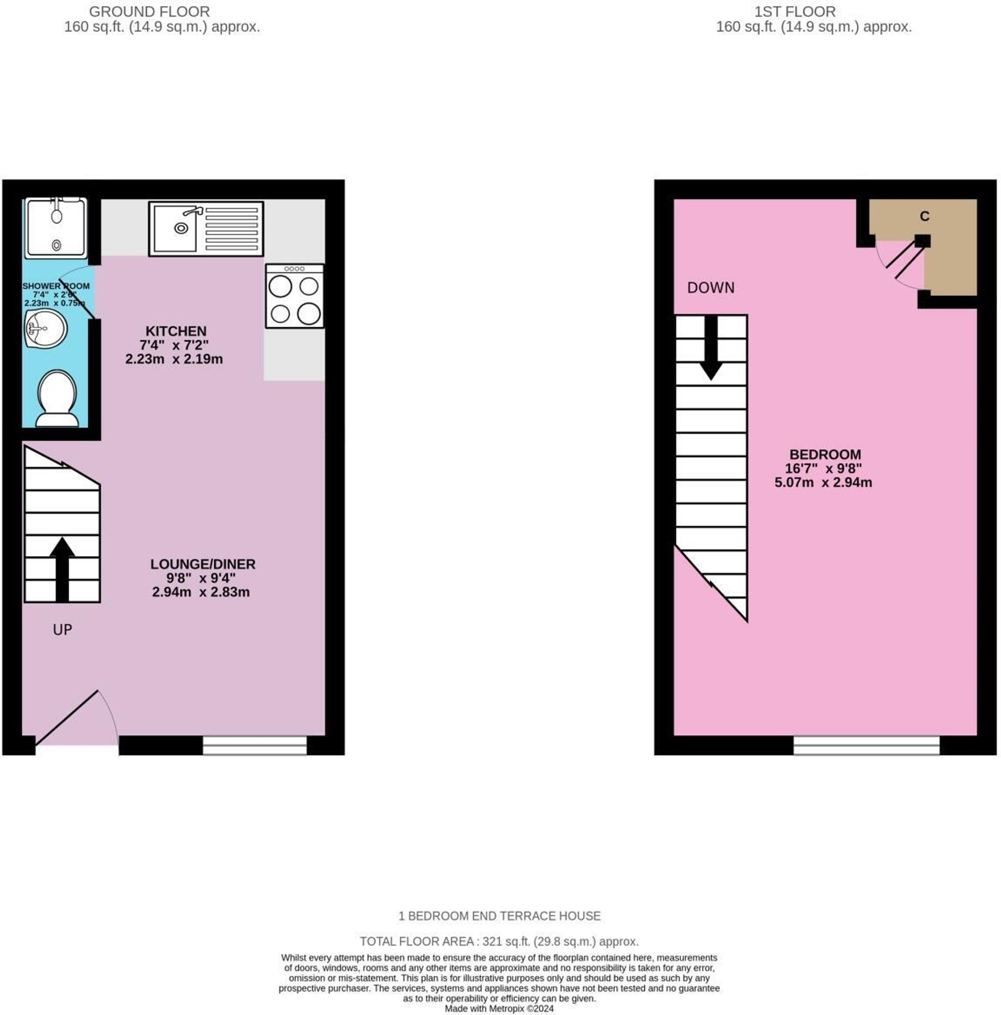 The Old Dairy Broomfield Road, Folkestone floorplan