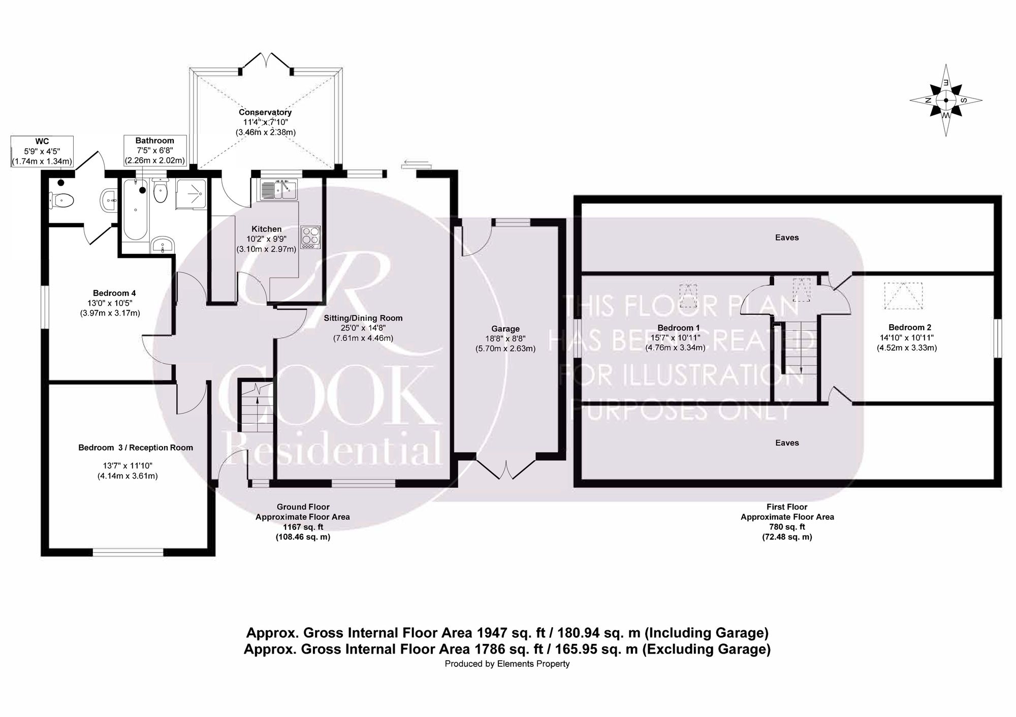12 Homecroft Drive, Cheltenham floorplan