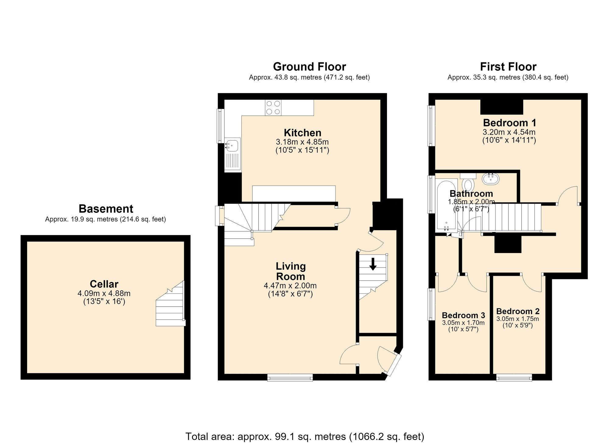 17 Church Street, Blackburn floorplan