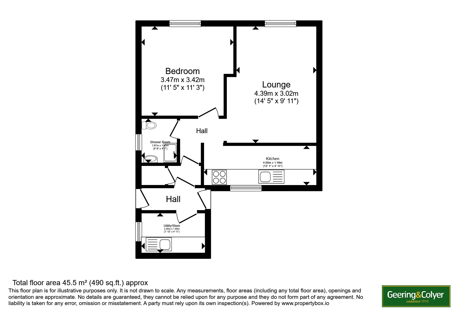 4 Ranmoore,, King Street, Romney Marsh floorplan