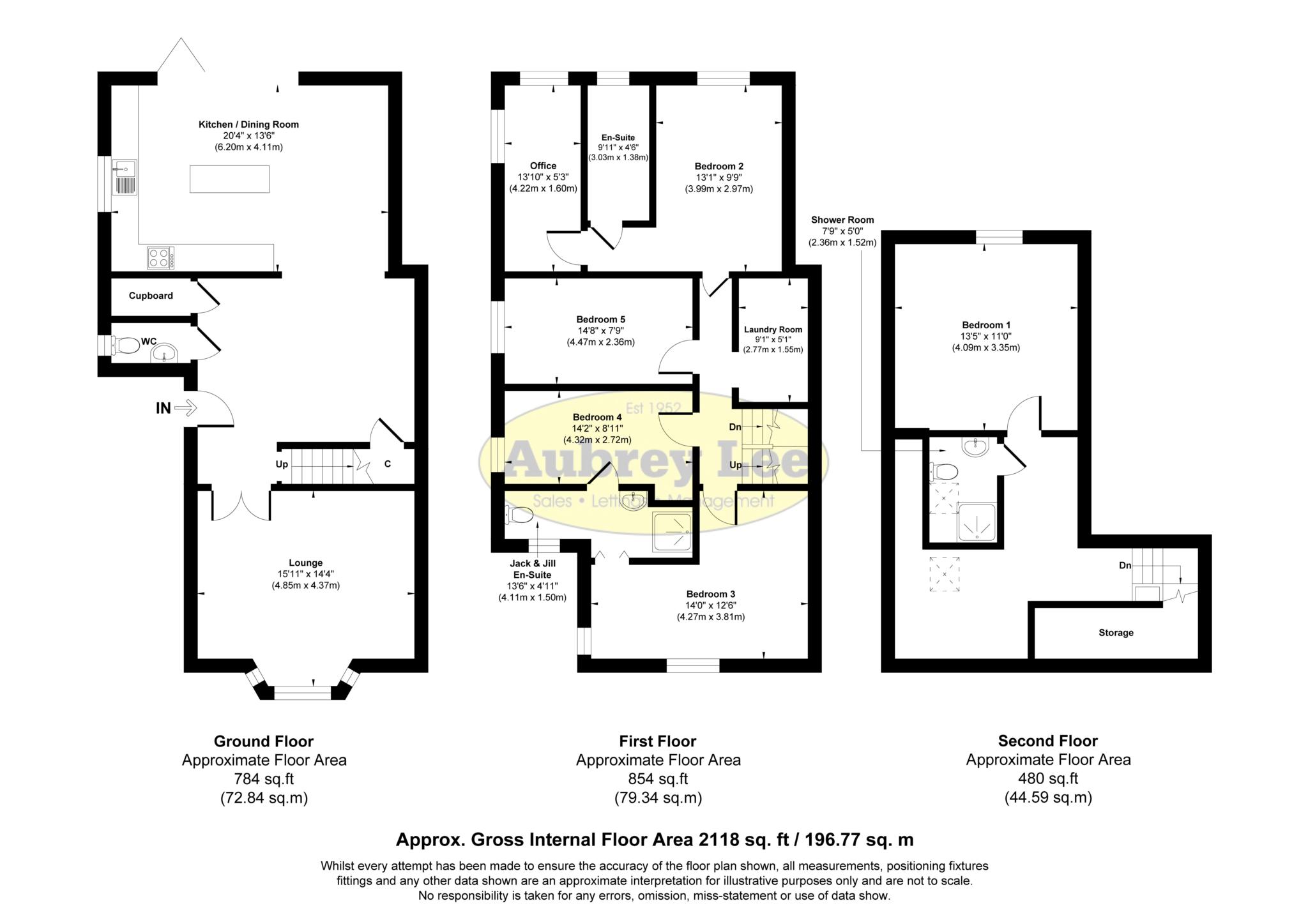 9, Chandos Road, Manchester floorplan