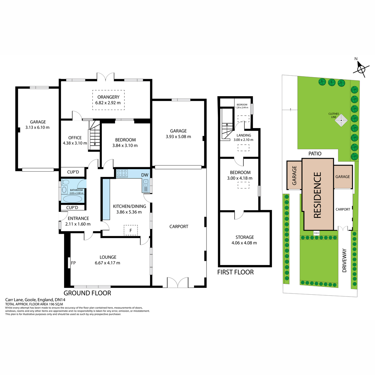 Quesara, Carr Lane, Goole floorplan