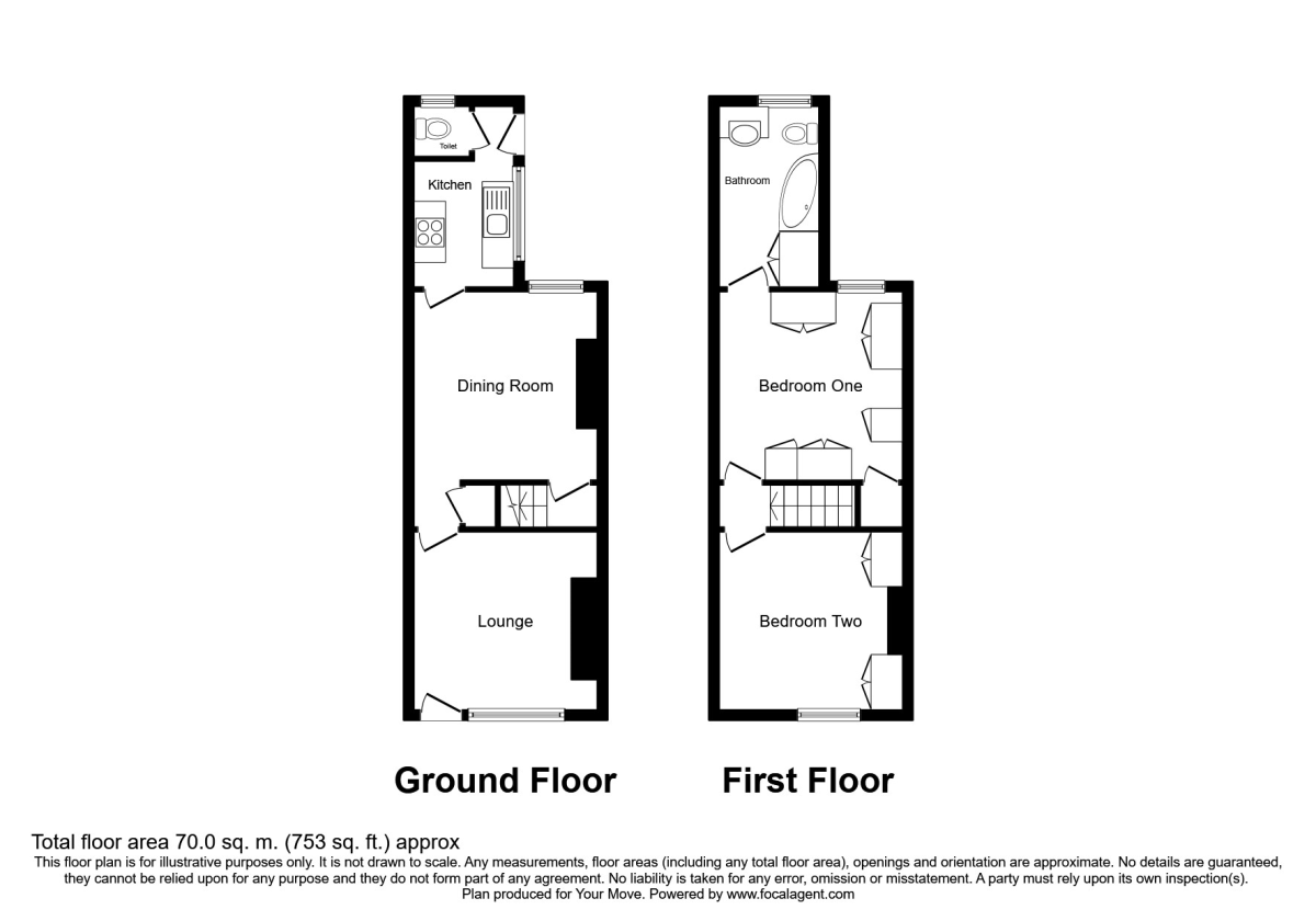 154, Victoria Street, Stoke-On-Trent floorplan
