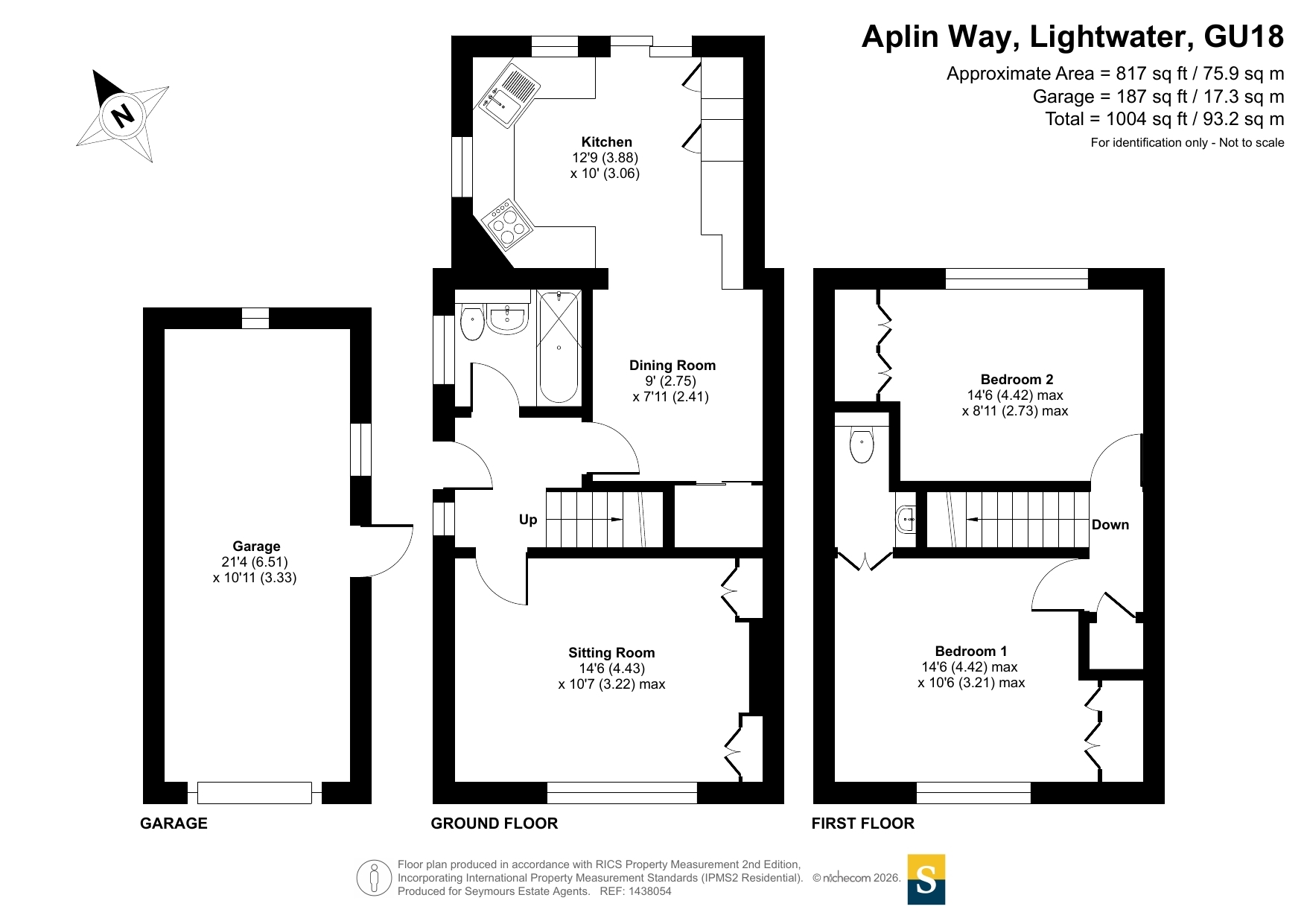8, Aplin Way, Surrey floorplan