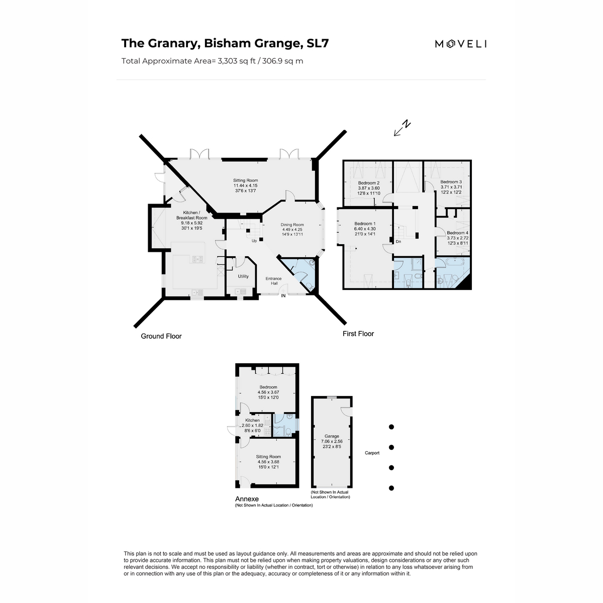 The Granary, Temple Lane, Marlow floorplan