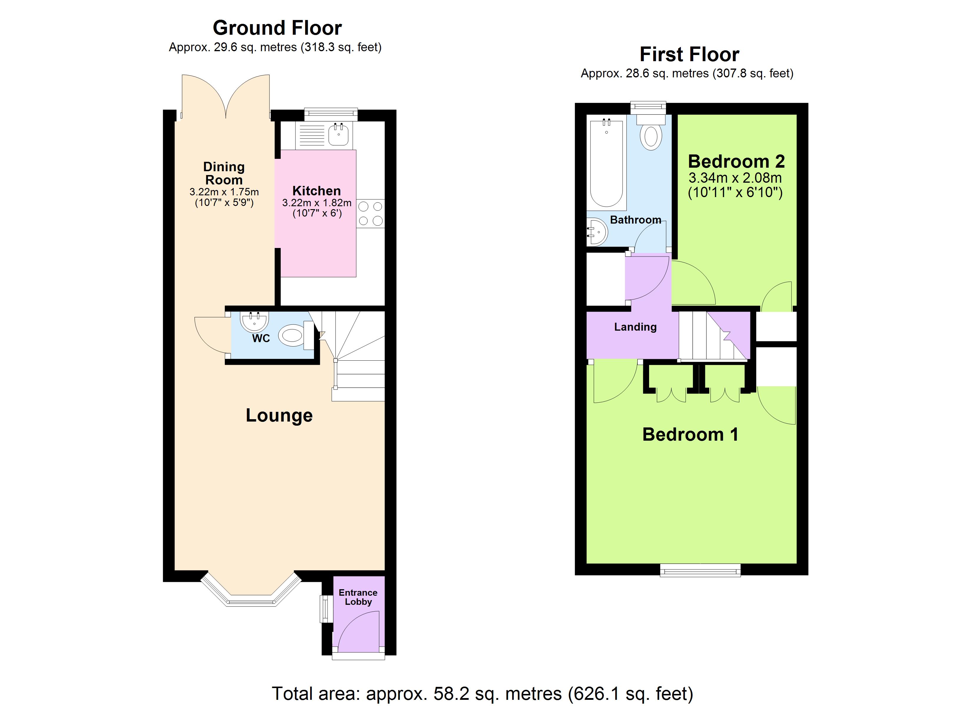 Eyre Court, Bramley, Rotherham, South Yorkshire, S66 floorplan