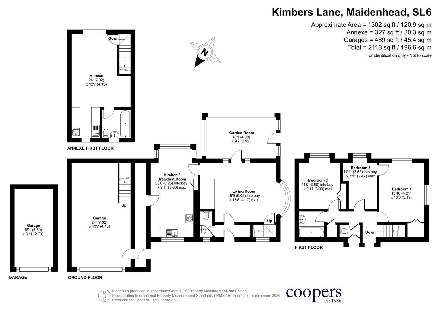 Spring Cottage, Kimbers Lane, Maidenhead floorplan