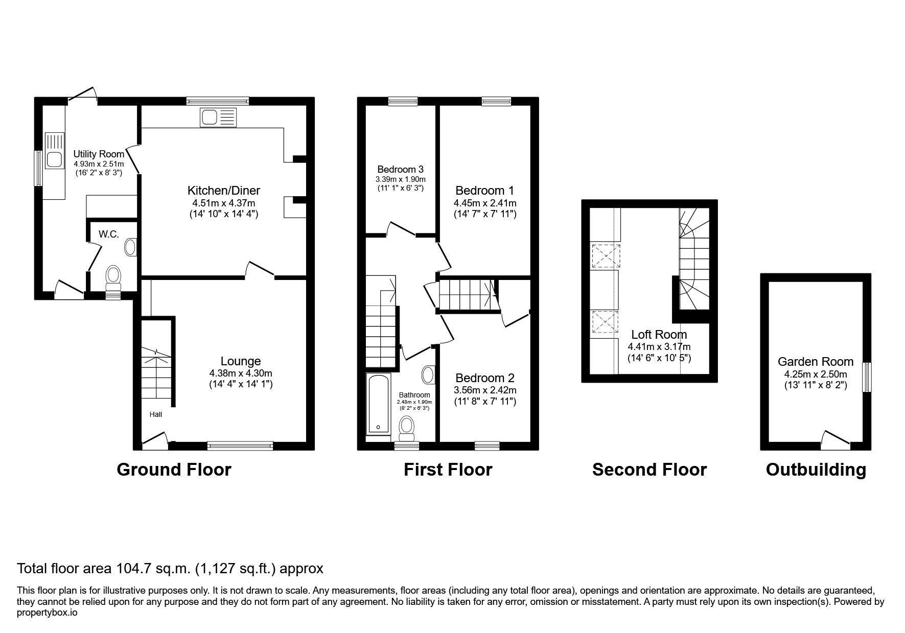 3, Millenium Cottages, Jubilee Place floorplan
