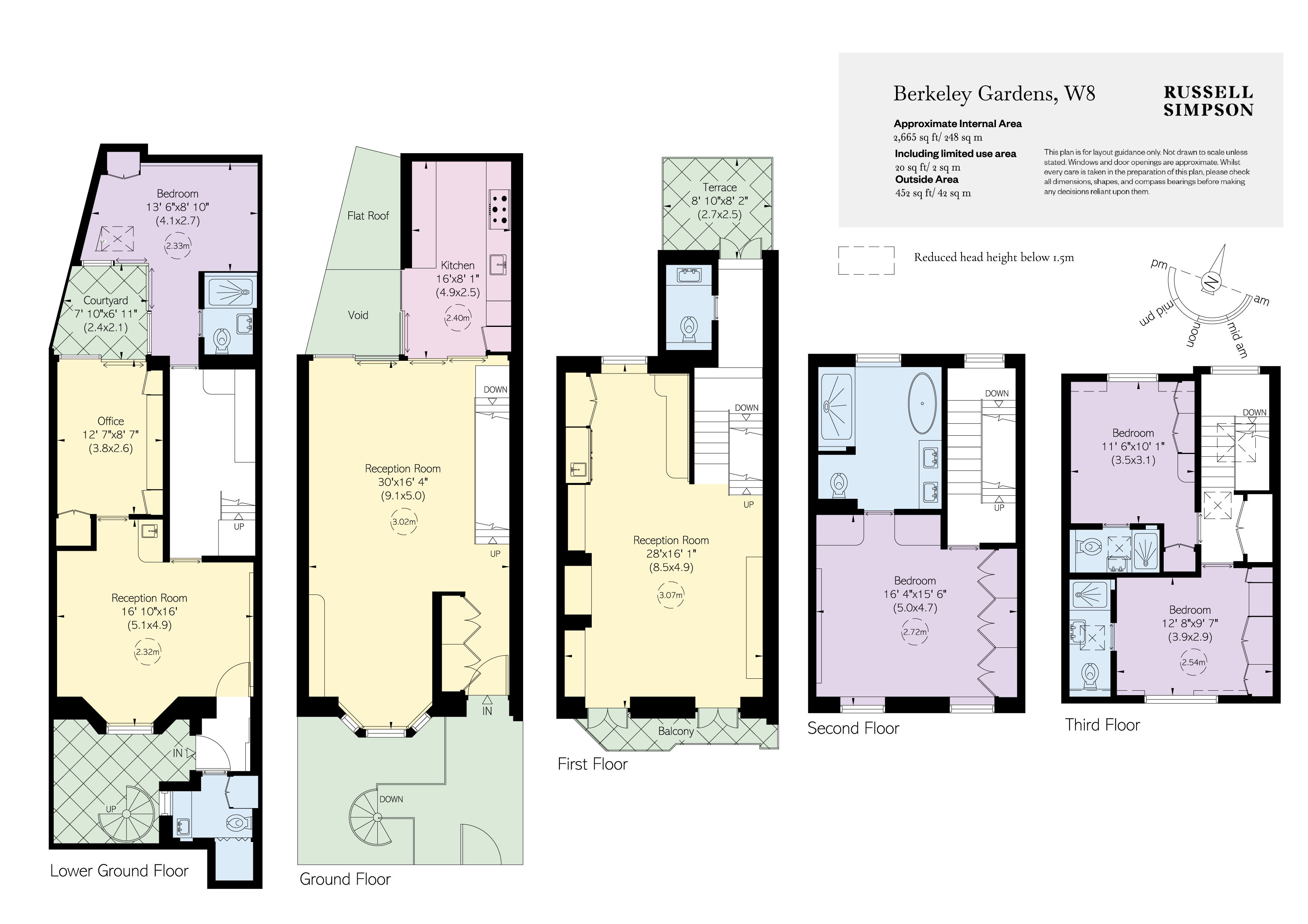 8, Berkeley Gardens, London floorplan