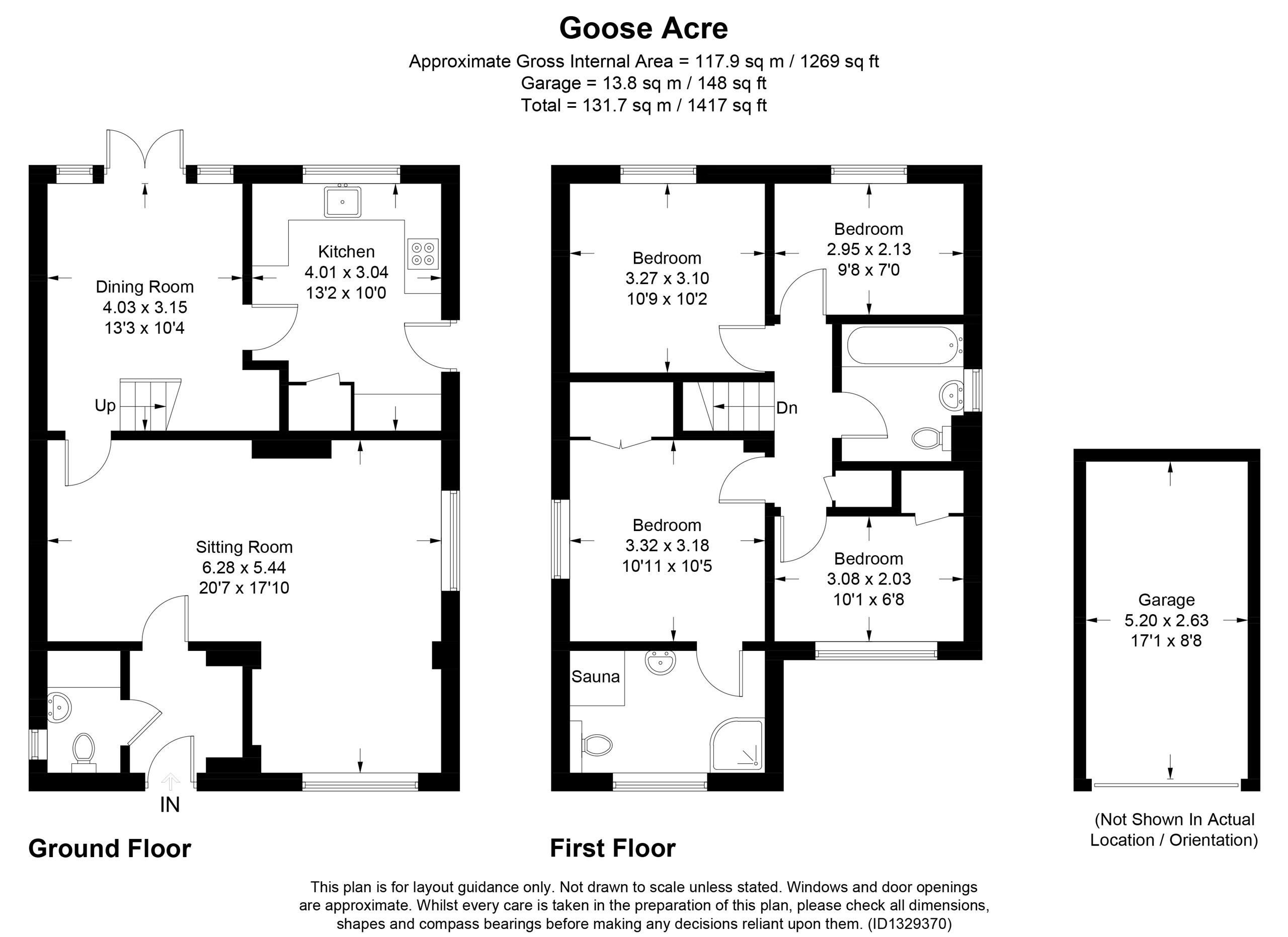 11, Goose Acre, Leighton Buzzard floorplan