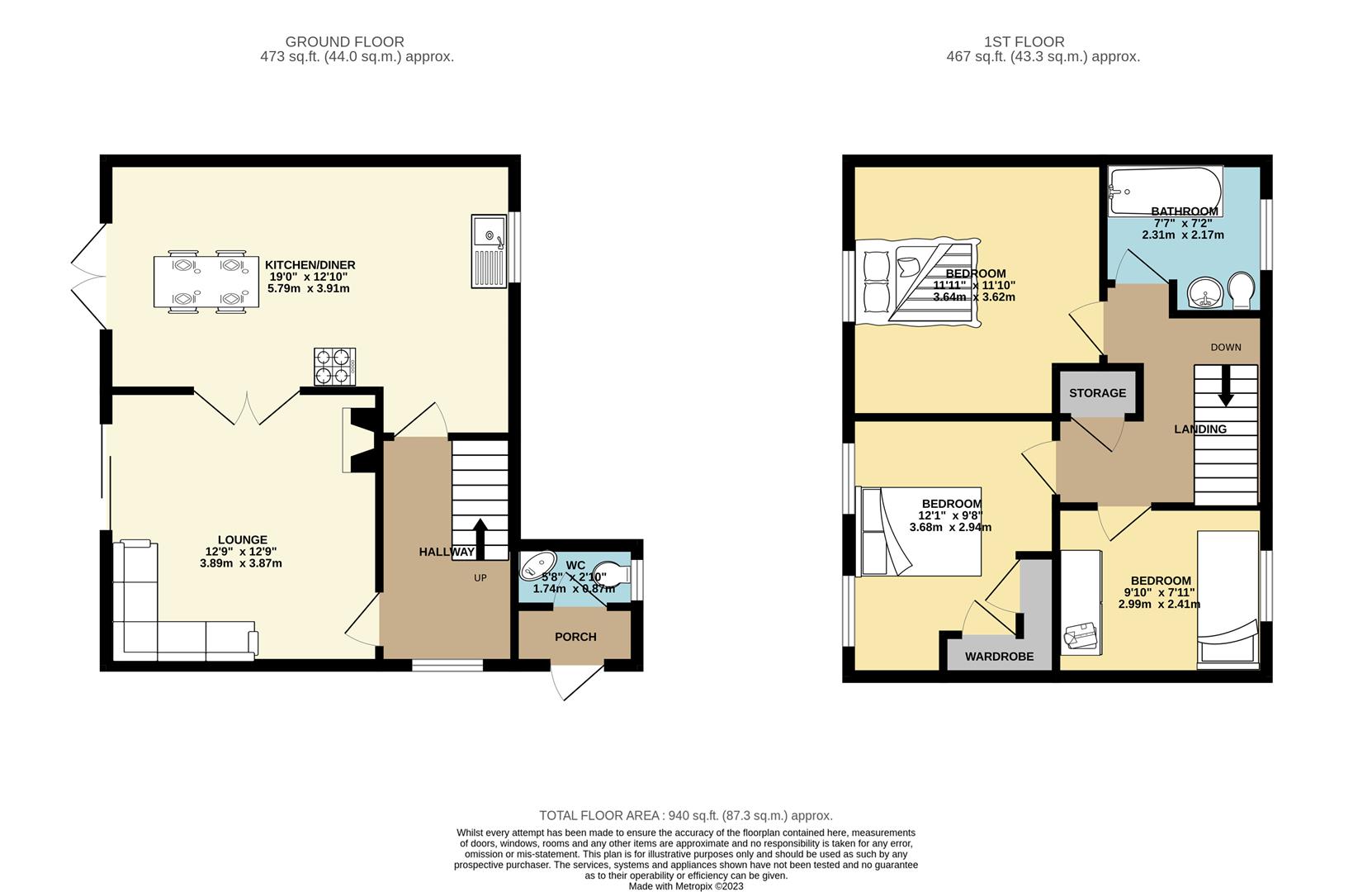 Mynydd Maen Road, Pontnewydd, Cwmbran NP44, 3 bedroom property for sale