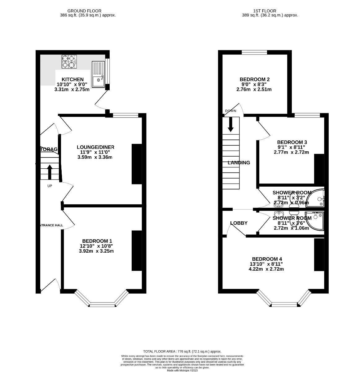 13 Edinburgh Road, Liverpool floorplan