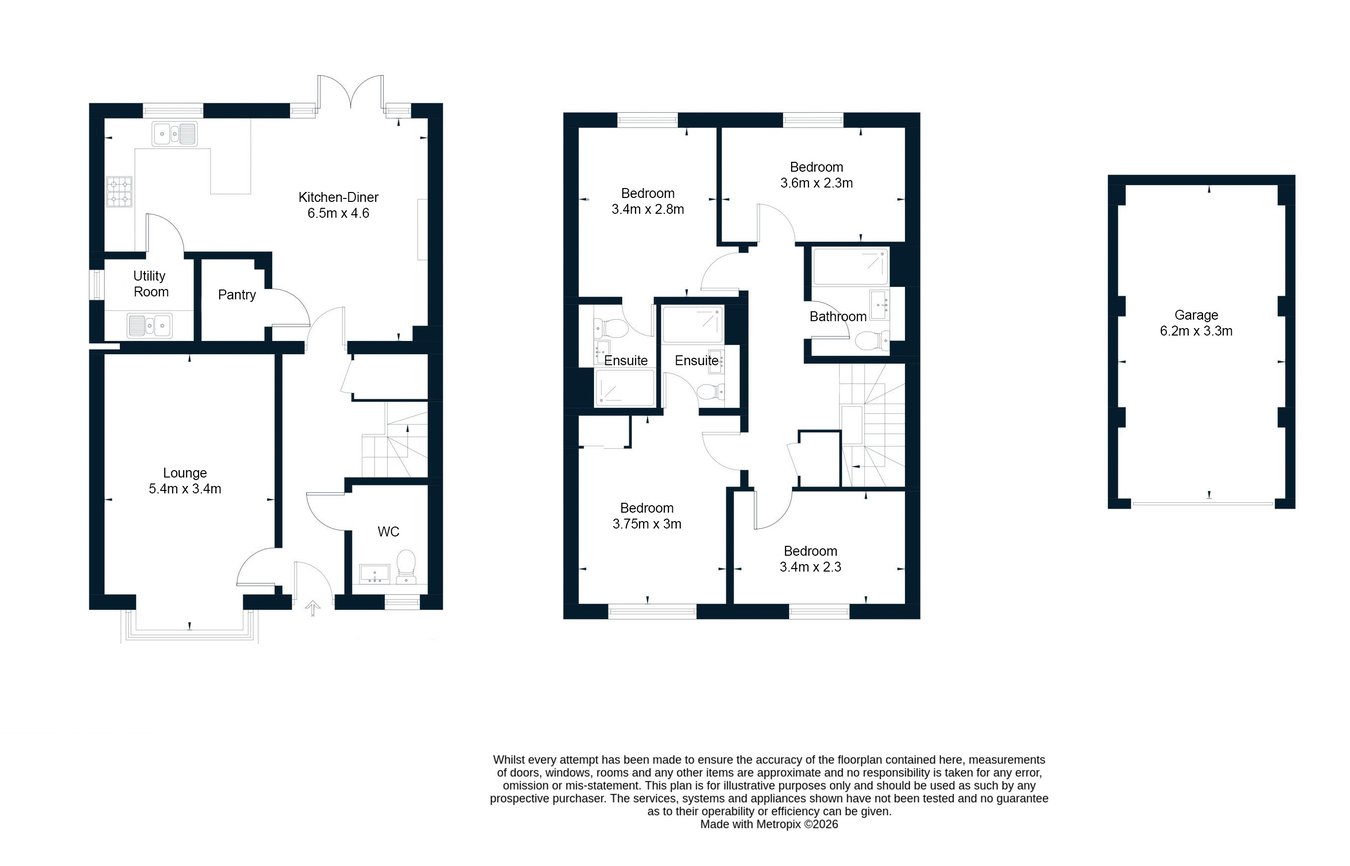 36, Elizabeth Gardens, Goffs Oak floorplan