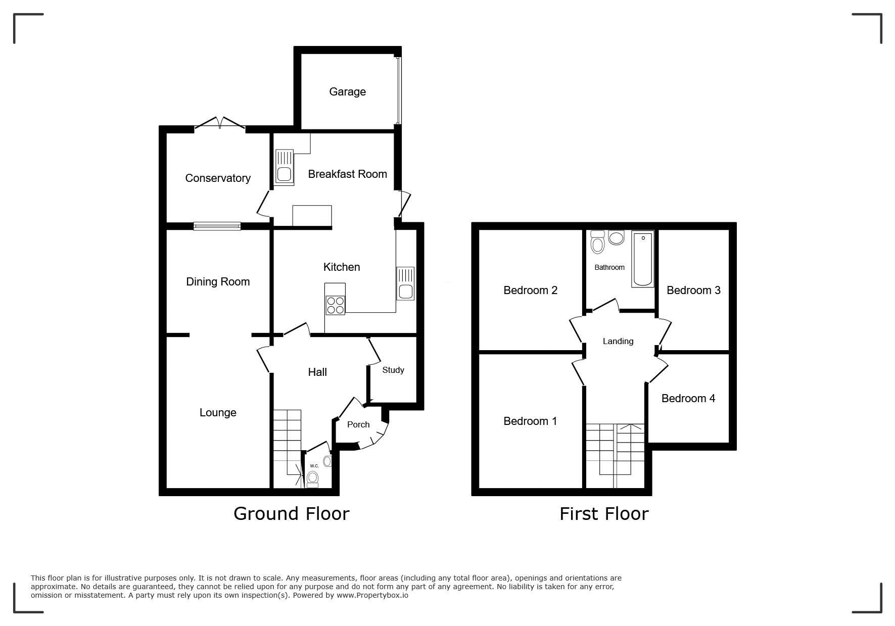 7, Doriam Close, Exeter floorplan