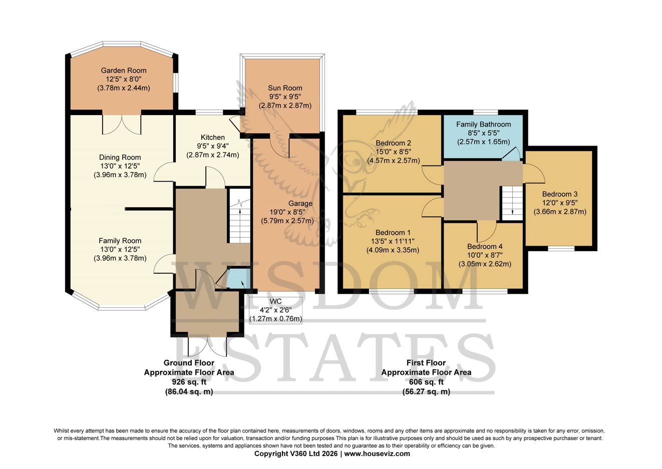 36, High Beeches, Sidcup floorplan