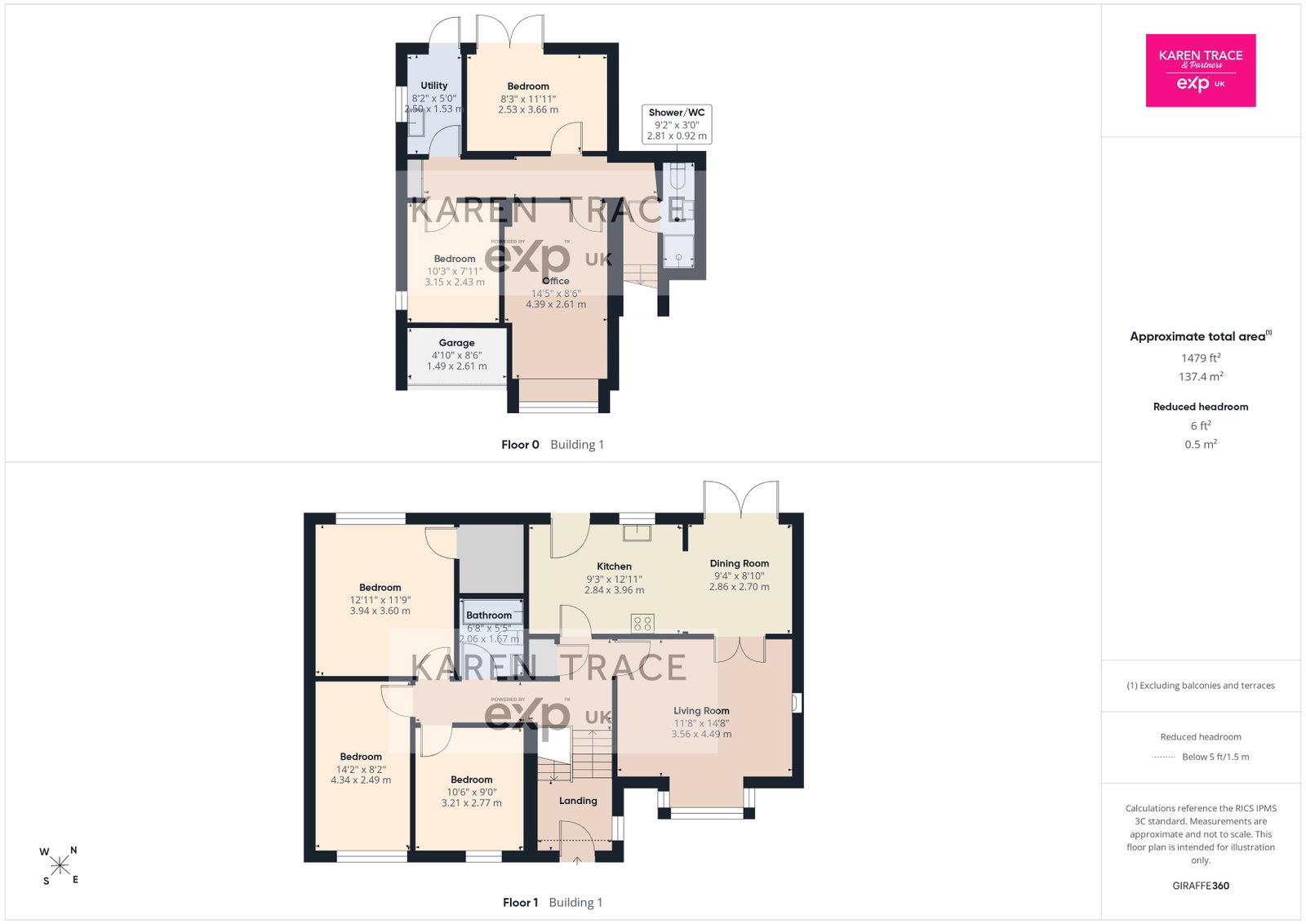 32, Trelevan Close, St. Austell floorplan