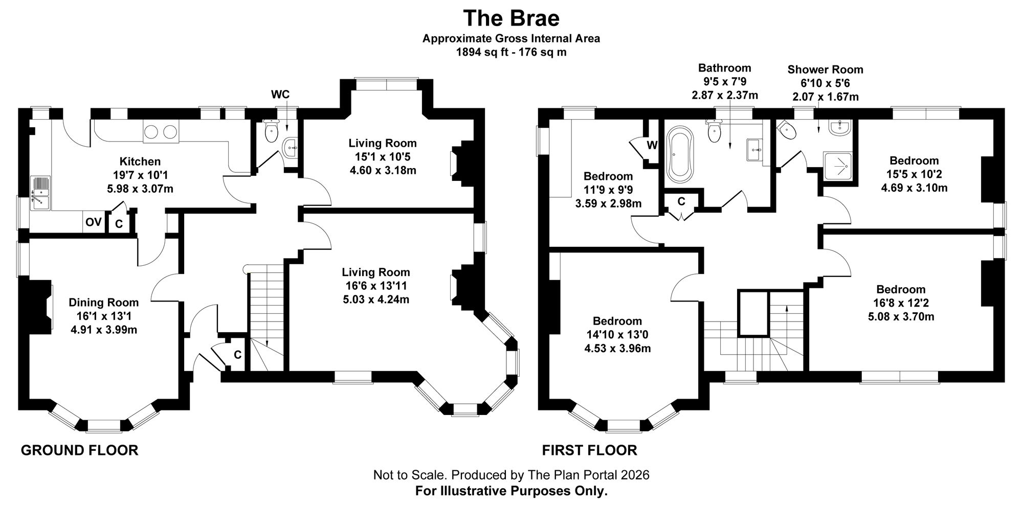 The Brae Beattock Road, Moffat floorplan