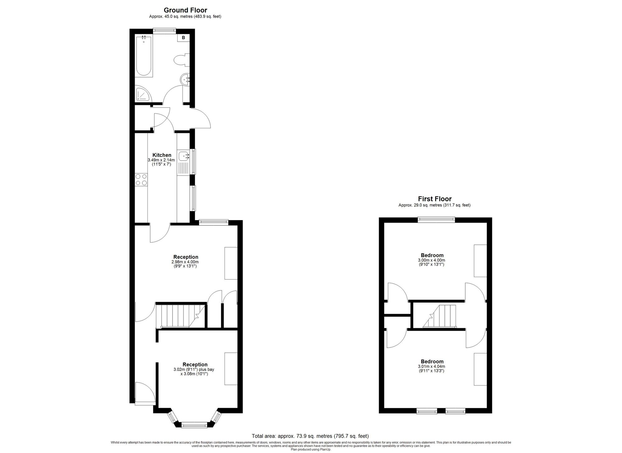 87 Victoria Road, Barking floorplan