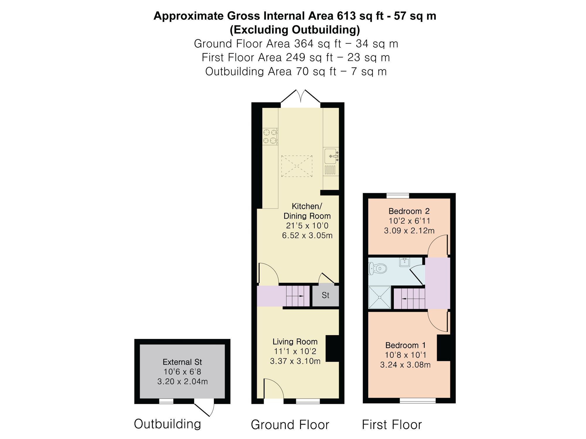 98 Duncombe Road, Hertford floorplan