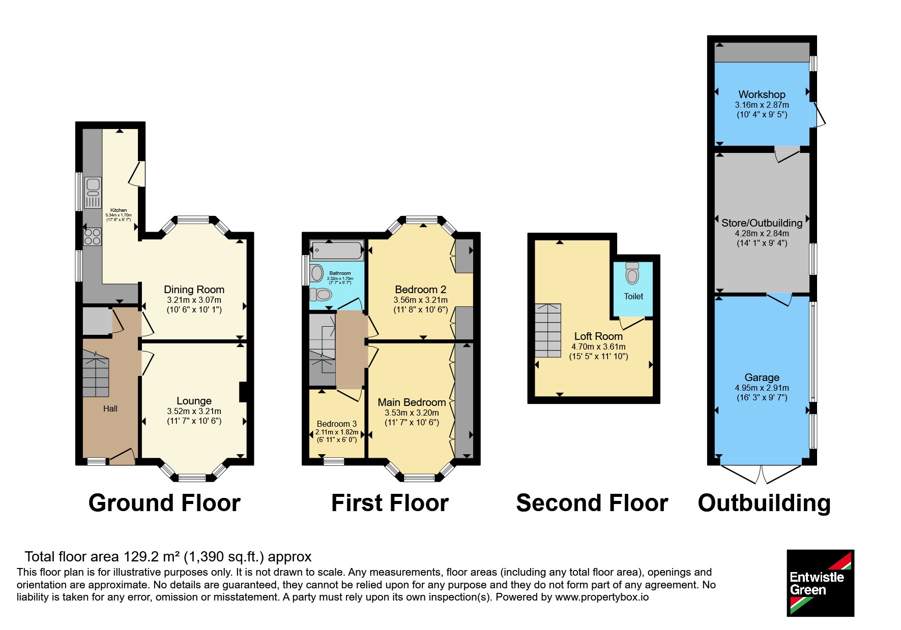 20, Devon Avenue, Lancashire floorplan