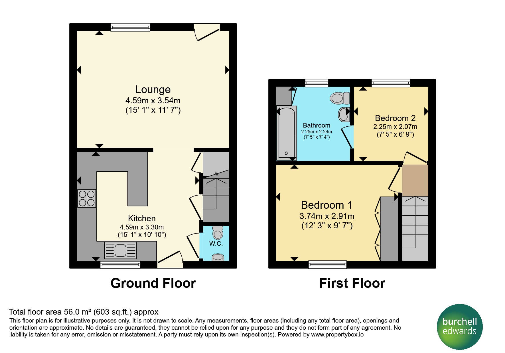 37, High Street, Alfreton floorplan