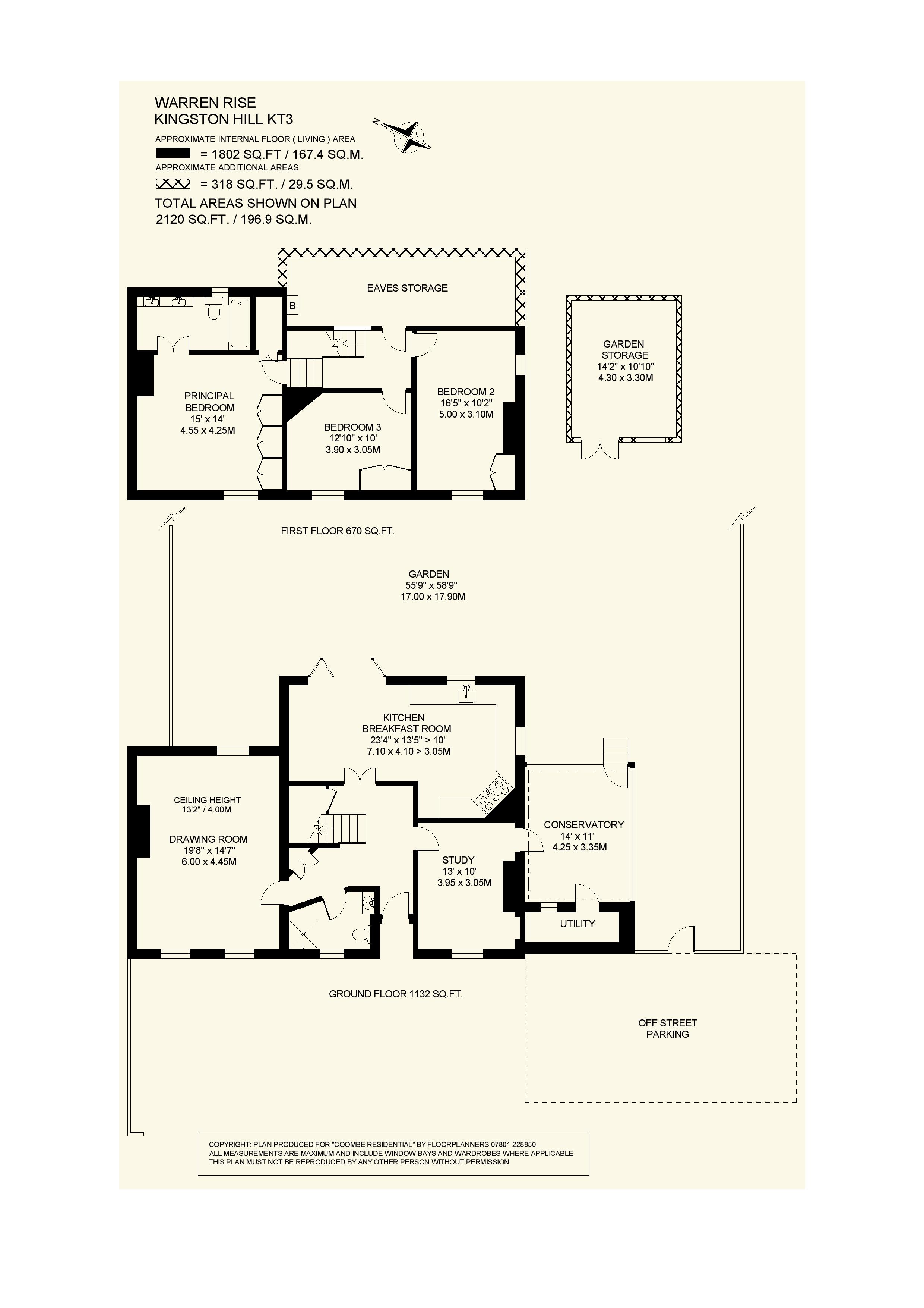 Vane House,, Warren Rise, Surrey floorplan
