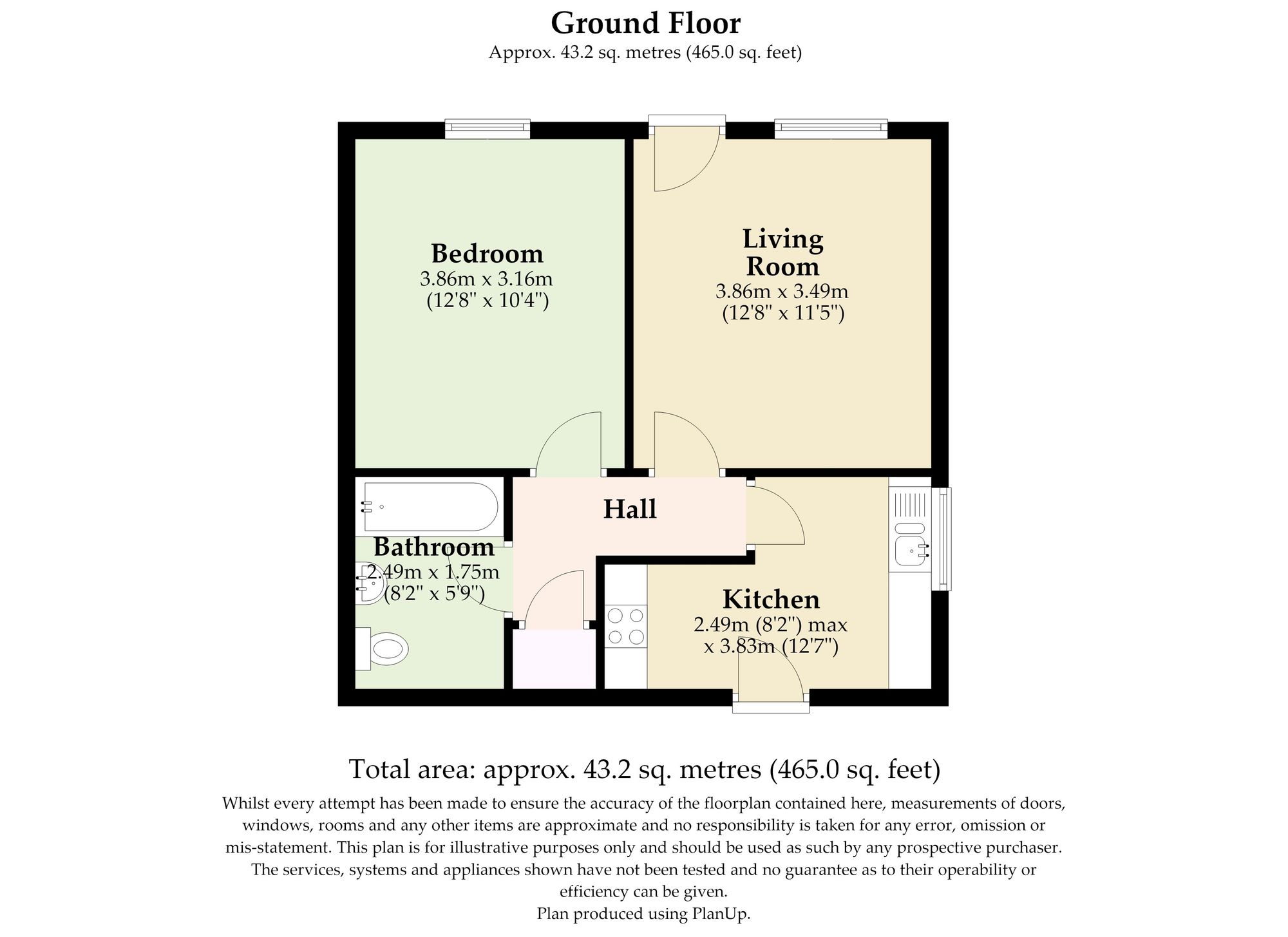 5 London Road, Dereham floorplan