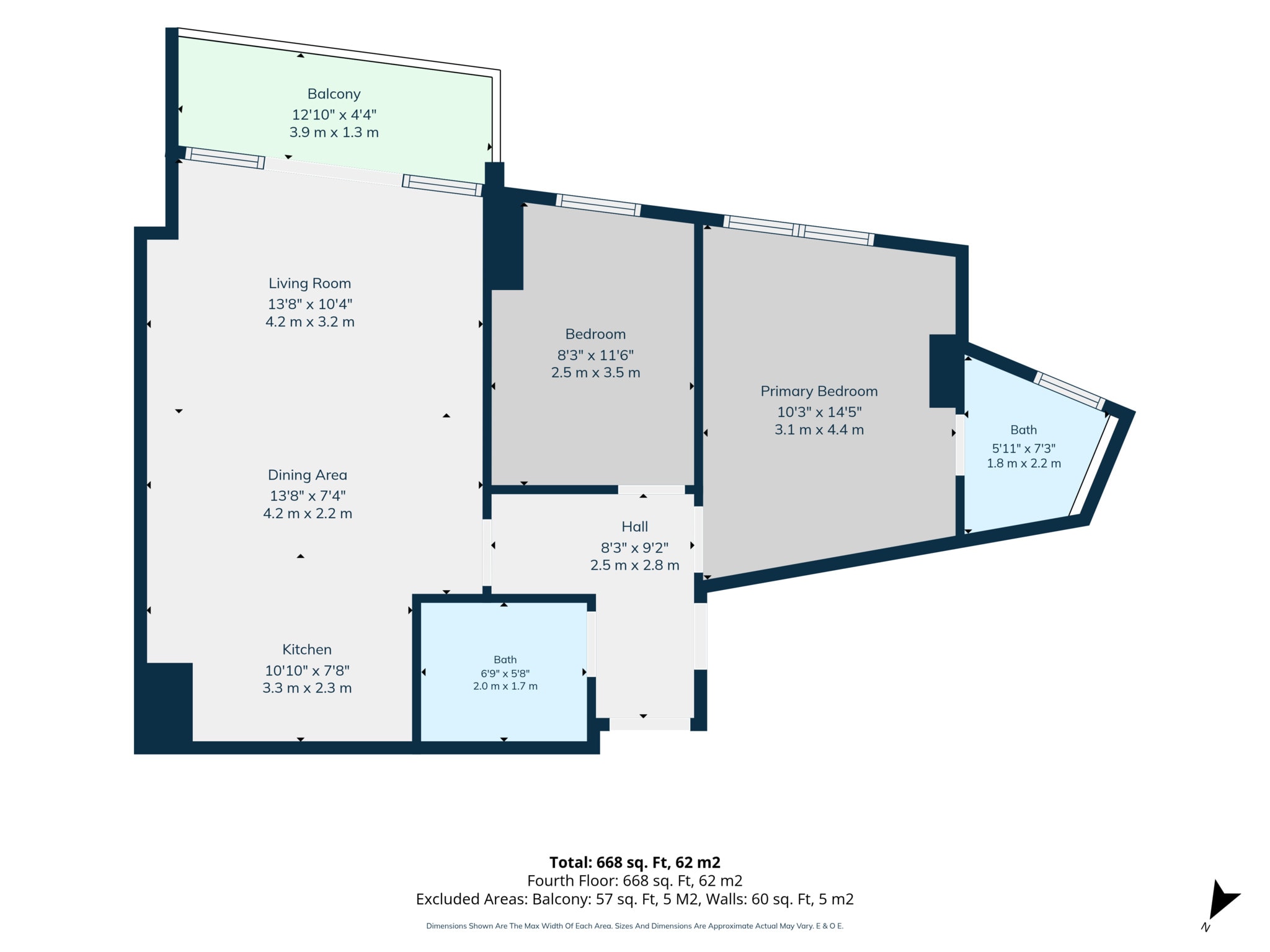Gotts Road, Leeds floorplan