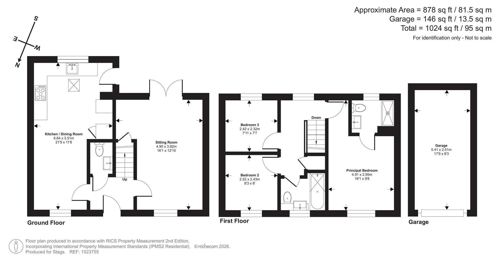 5, Flax Meadow Lane, Axminster floorplan