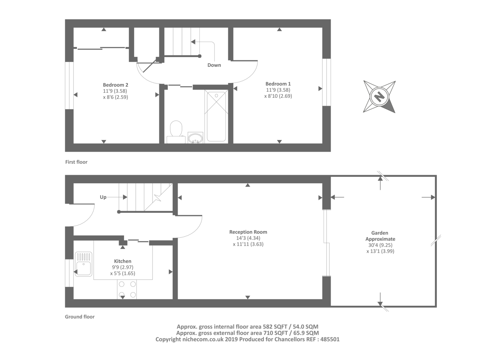 2 Bedrooms Terraced house for sale in Pine Close, Bicester OX26