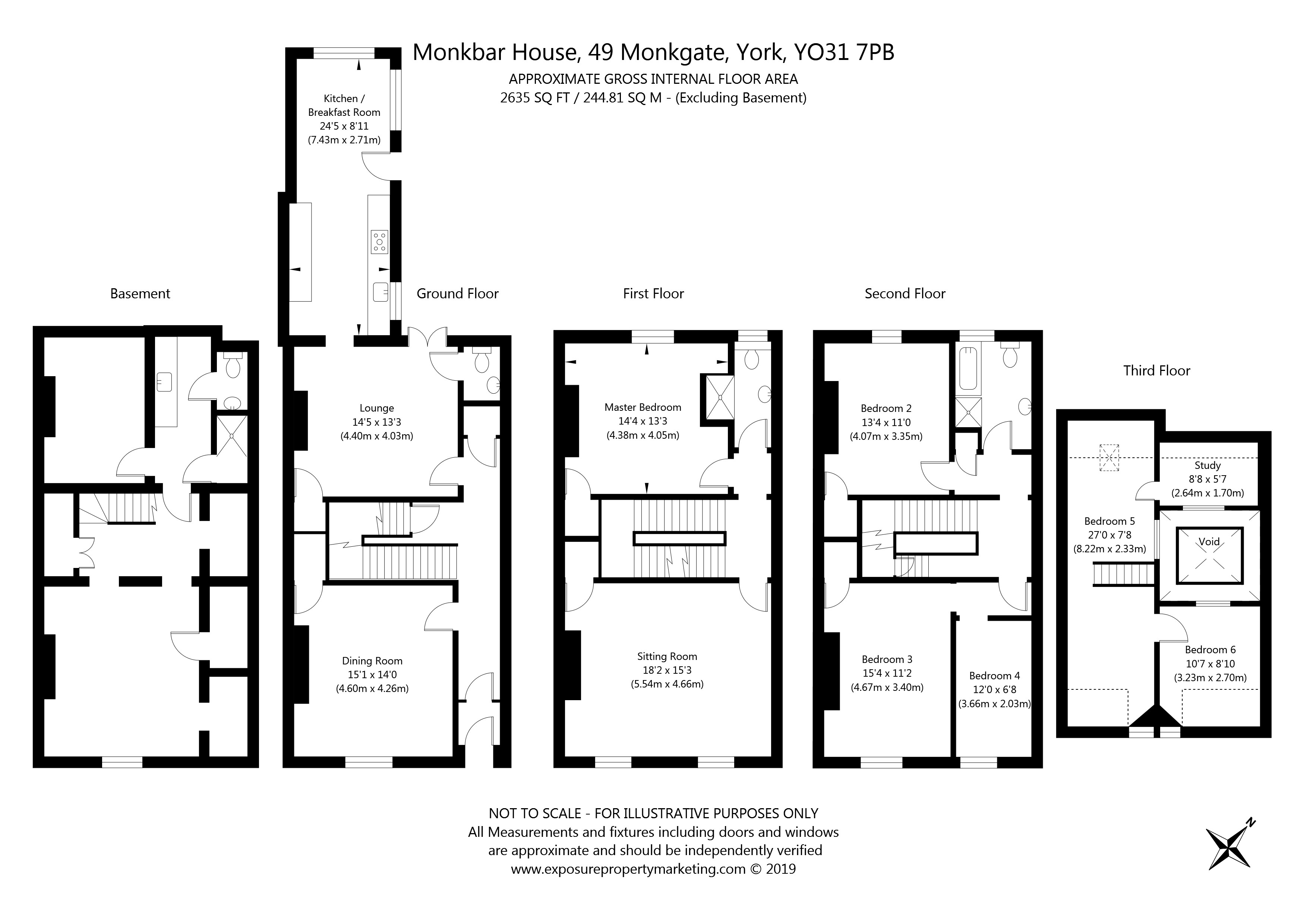 6 Bedrooms Terraced house for sale in Monkgate, York YO31