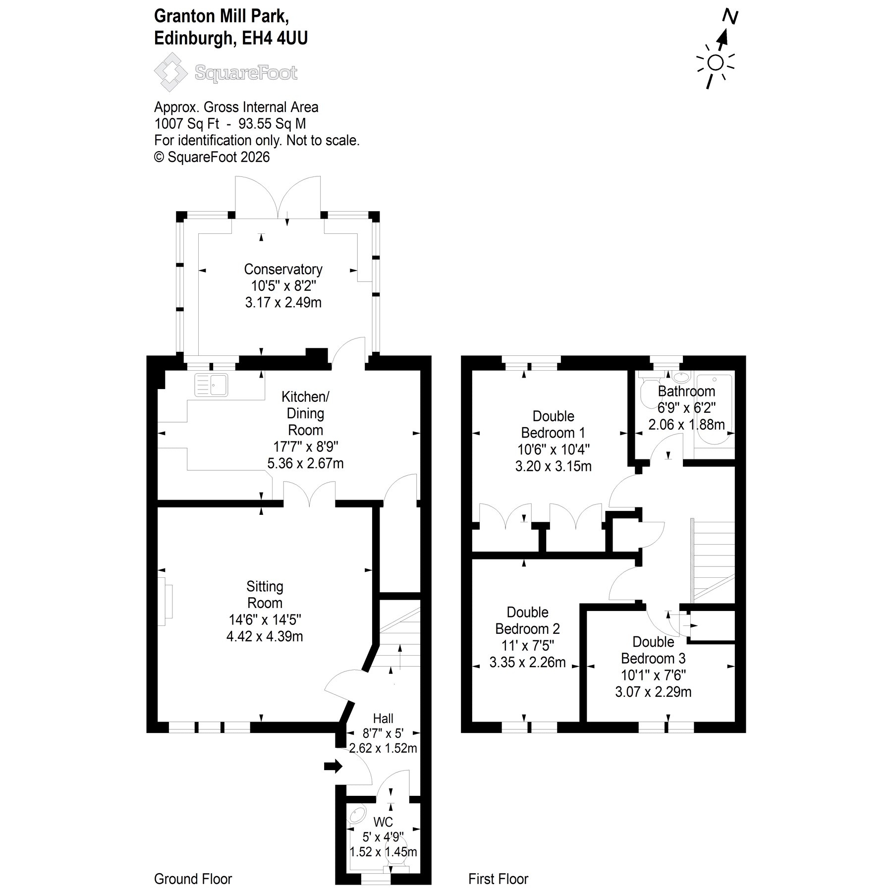 4 Granton Mill Park, Granton Edinburgh floorplan