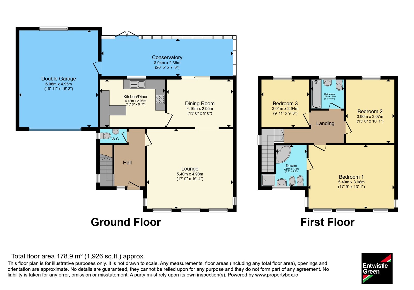 14, Heyhouses Lane, Lancashire floorplan