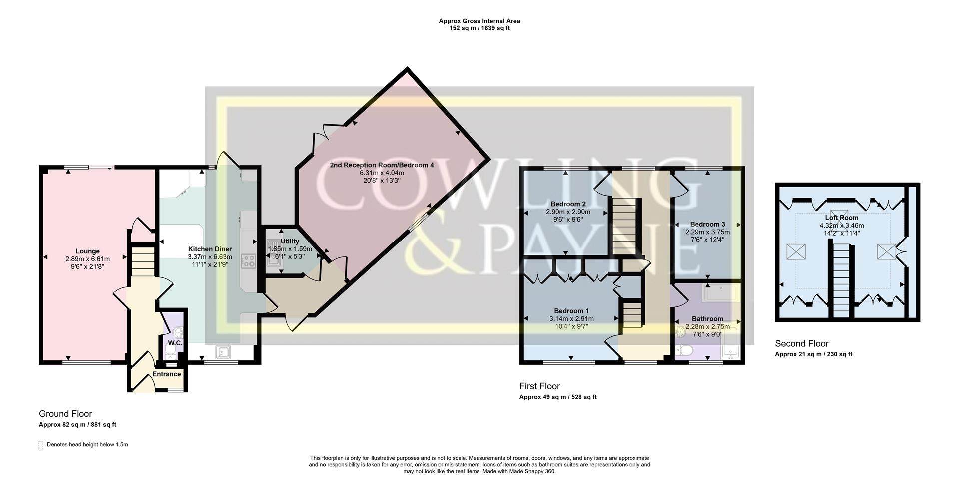 2, North Weald Close, Essex floorplan