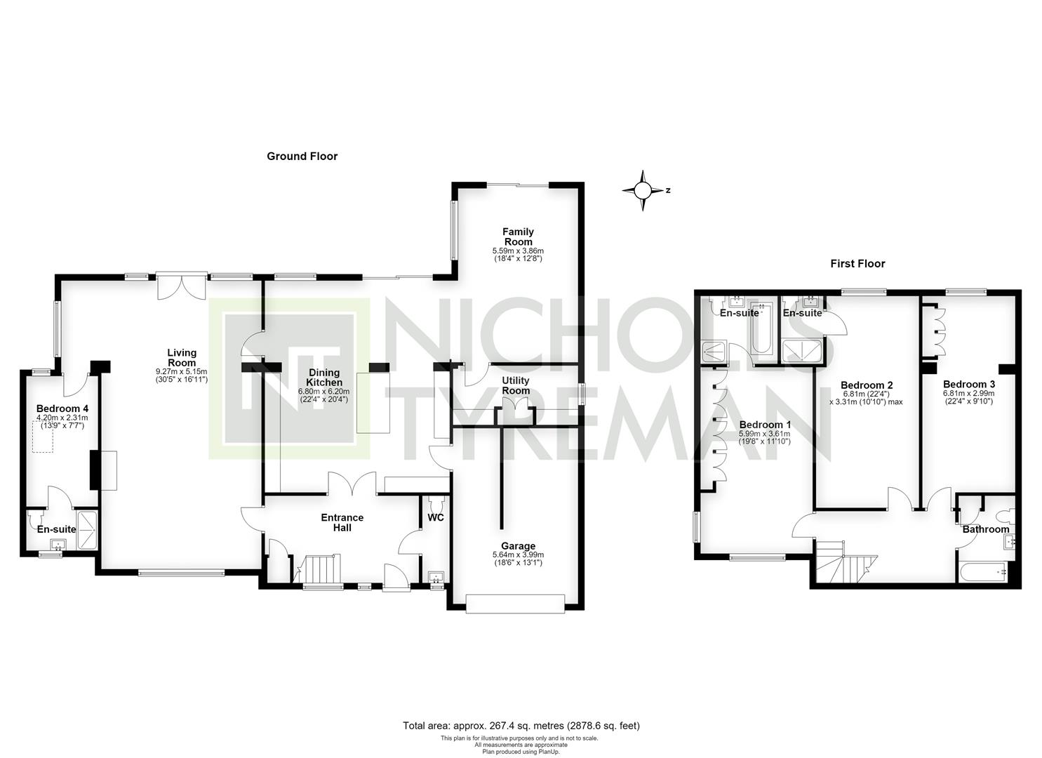 110, Leeds Road, Harrogate floorplan