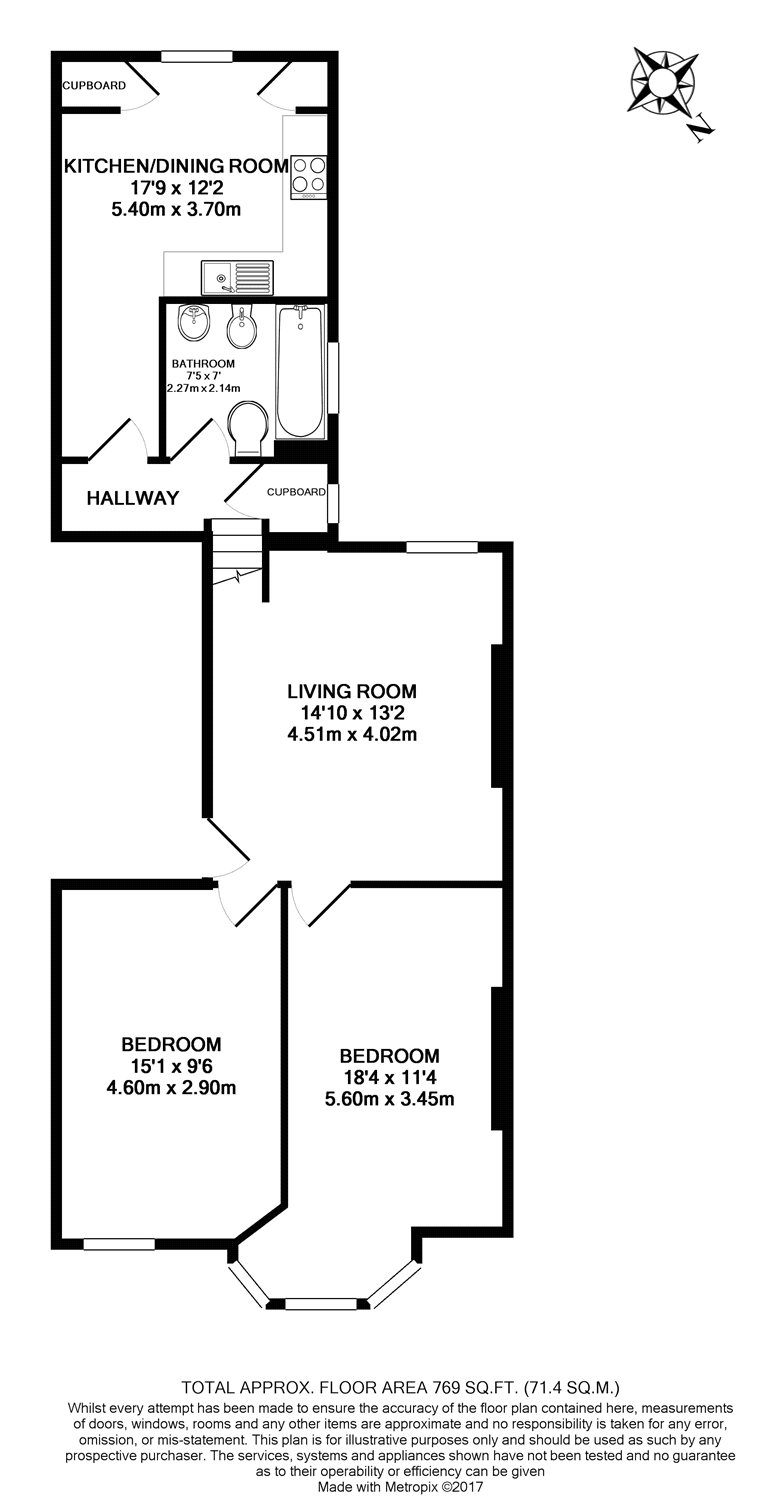 2 Bedrooms Flat to rent in Fordwych Road, West Hampstead NW2