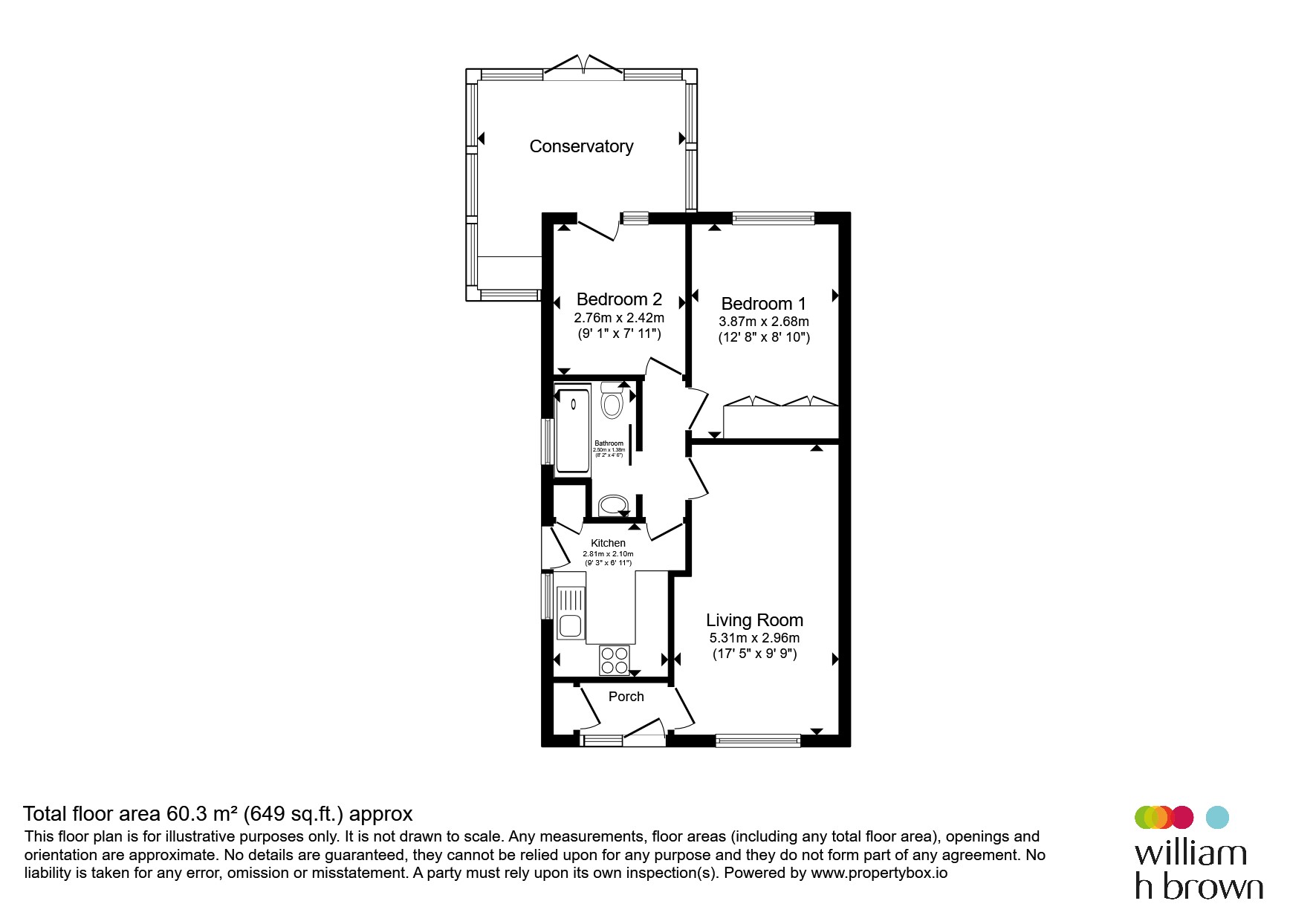 Meadow Rise, Nottingham floorplan