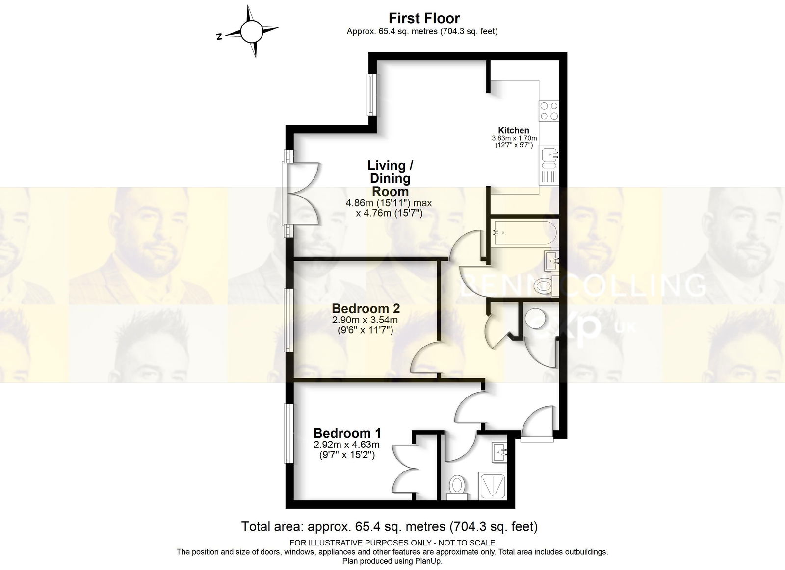 Gateway Court, 4,Flat 5, The Uplands, St. Albans floorplan