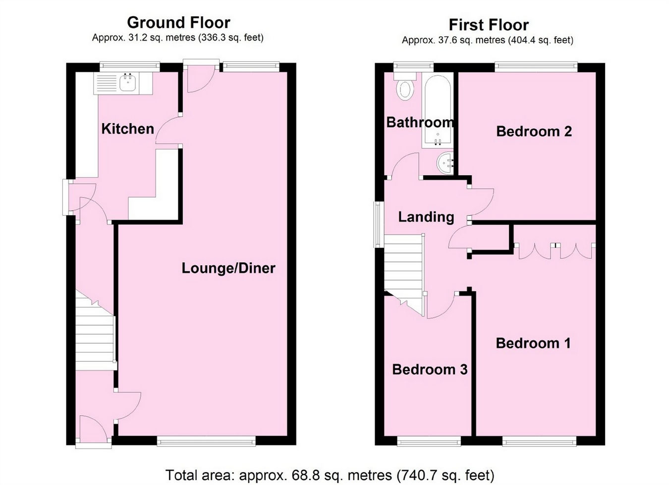 3 Bedrooms Semi-detached house for sale in Cookes Drive, Broughton Astley, Leicester LE9