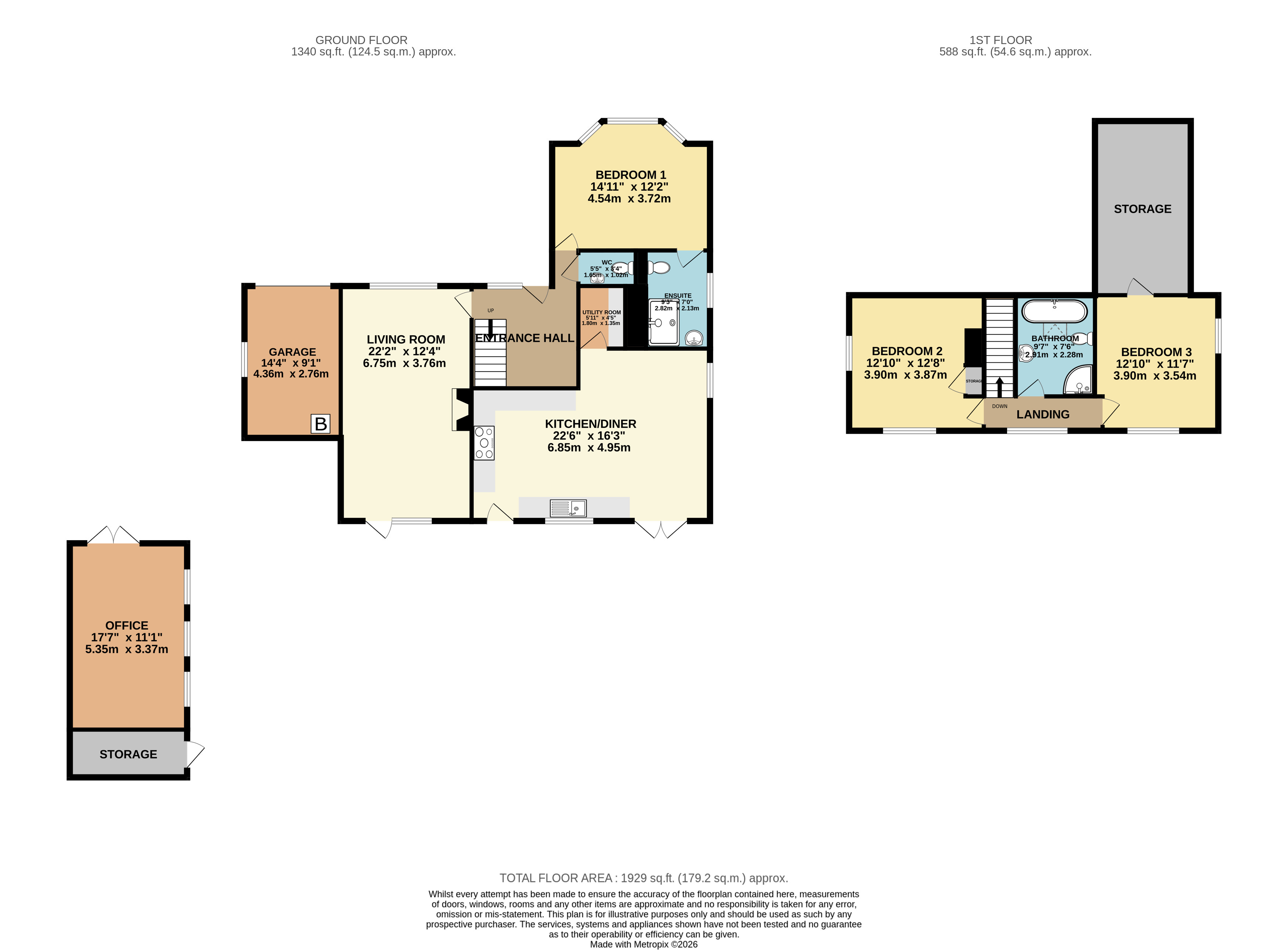 The Retreat, Freshwater East Road, Lamphey, Pembroke floorplan